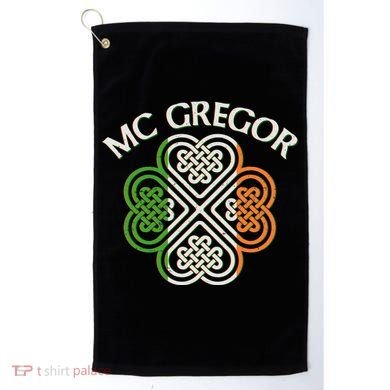 McGregor Irish Flag Celtic Knot Golf Towel
