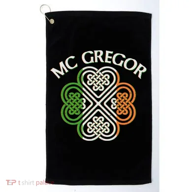 McGregor Irish Flag Celtic Knot Golf Towel