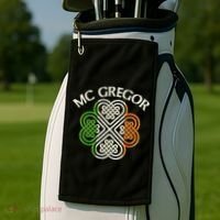 McGregor Irish Flag Celtic Knot Golf Towel thumb 2