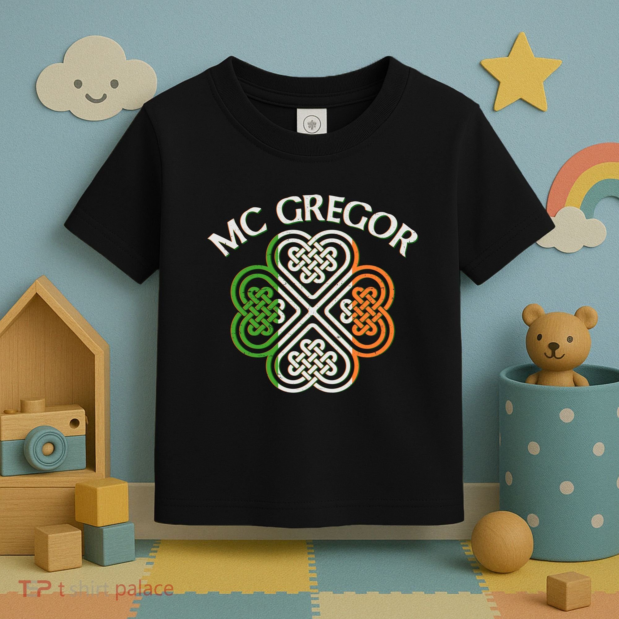McGregor Irish Flag Celtic Knot Toddler T-Shirt
