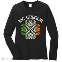 McGregor Irish Flag Celtic Knot Women's Long Sleeve Shirt thumb 0