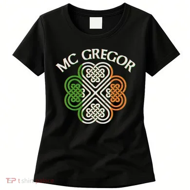McGregor Irish Flag Celtic Knot Women's T-Shirt