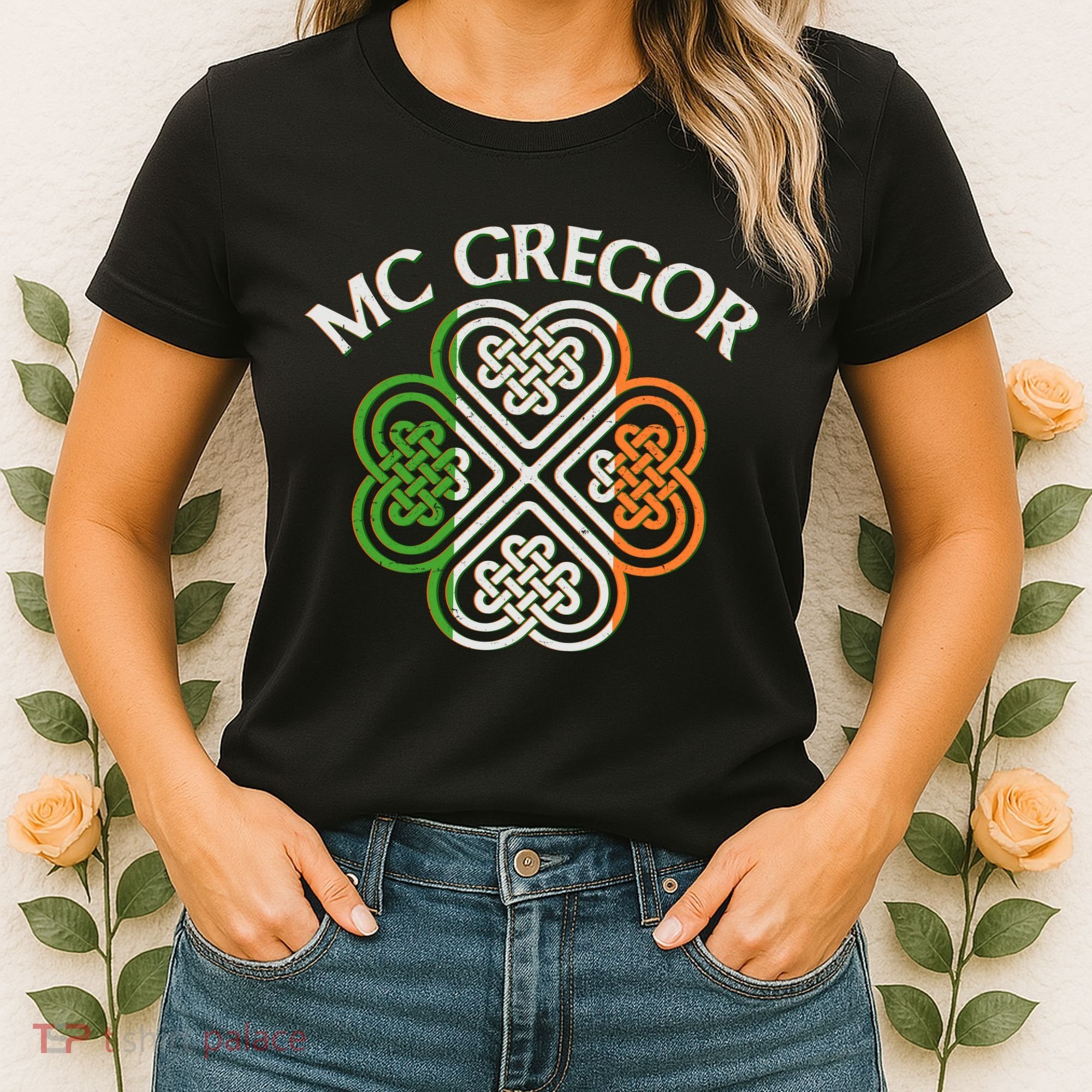 McGregor Irish Flag Celtic Knot Women's T-Shirt