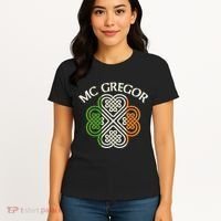 McGregor Irish Flag Celtic Knot Women's T-Shirt thumb 4