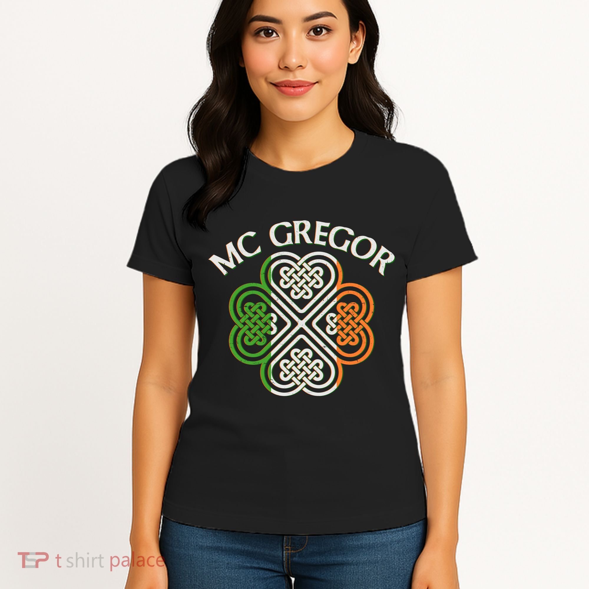 McGregor Irish Flag Celtic Knot Women's T-Shirt