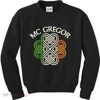 McGregor Irish Flag Celtic Knot Kids Sweatshirt thumb 0