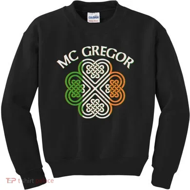 McGregor Irish Flag Celtic Knot Kids Sweatshirt