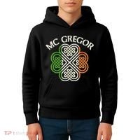 McGregor Irish Flag Celtic Knot Kids Hoodie thumb 4