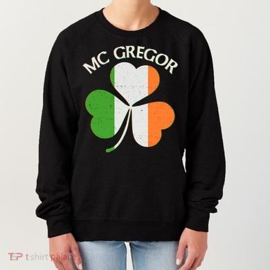 McGregor Irish Flag Clover Women's Sweatshirt