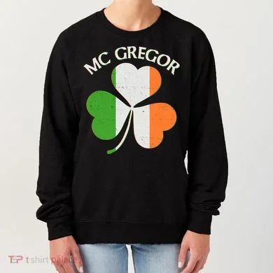 McGregor Irish Flag Clover Women's Sweatshirt