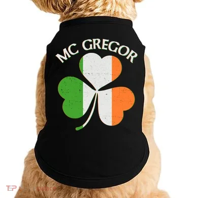 McGregor Irish Flag Clover Doggie Tank