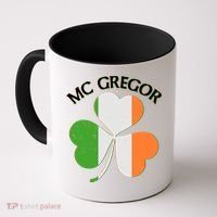 McGregor Irish Flag Clover Coffee Mug thumb 0