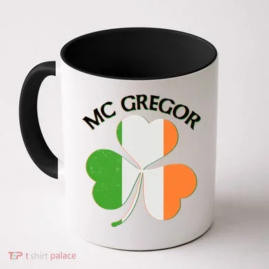 McGregor Irish Flag Clover Coffee Mug