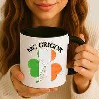 McGregor Irish Flag Clover Coffee Mug thumb 3