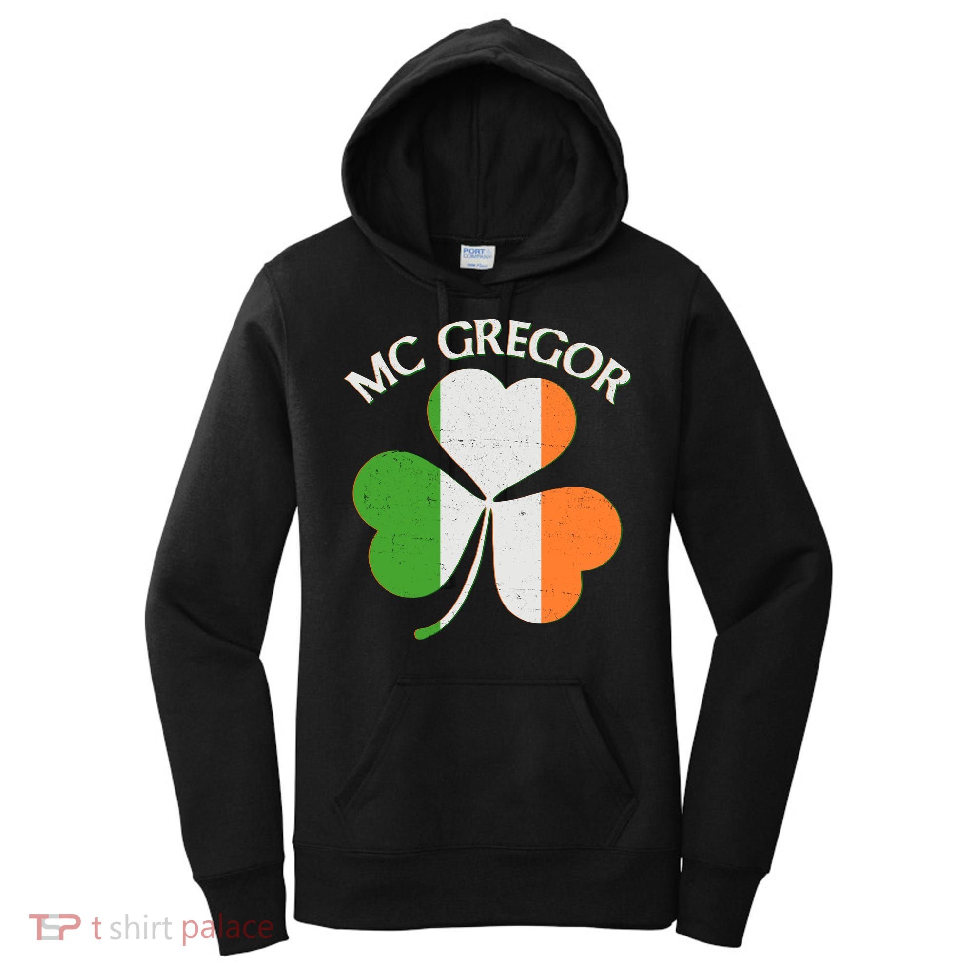 McGregor Irish Flag Clover Women's Hoodie