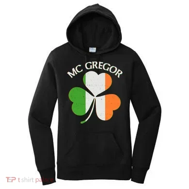 McGregor Irish Flag Clover Women's Hoodie
