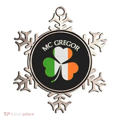 McGregor Irish Flag Clover Ornament