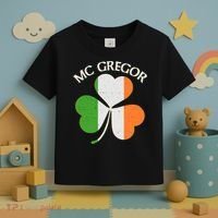 McGregor Irish Flag Clover Toddler T-Shirt thumb 3