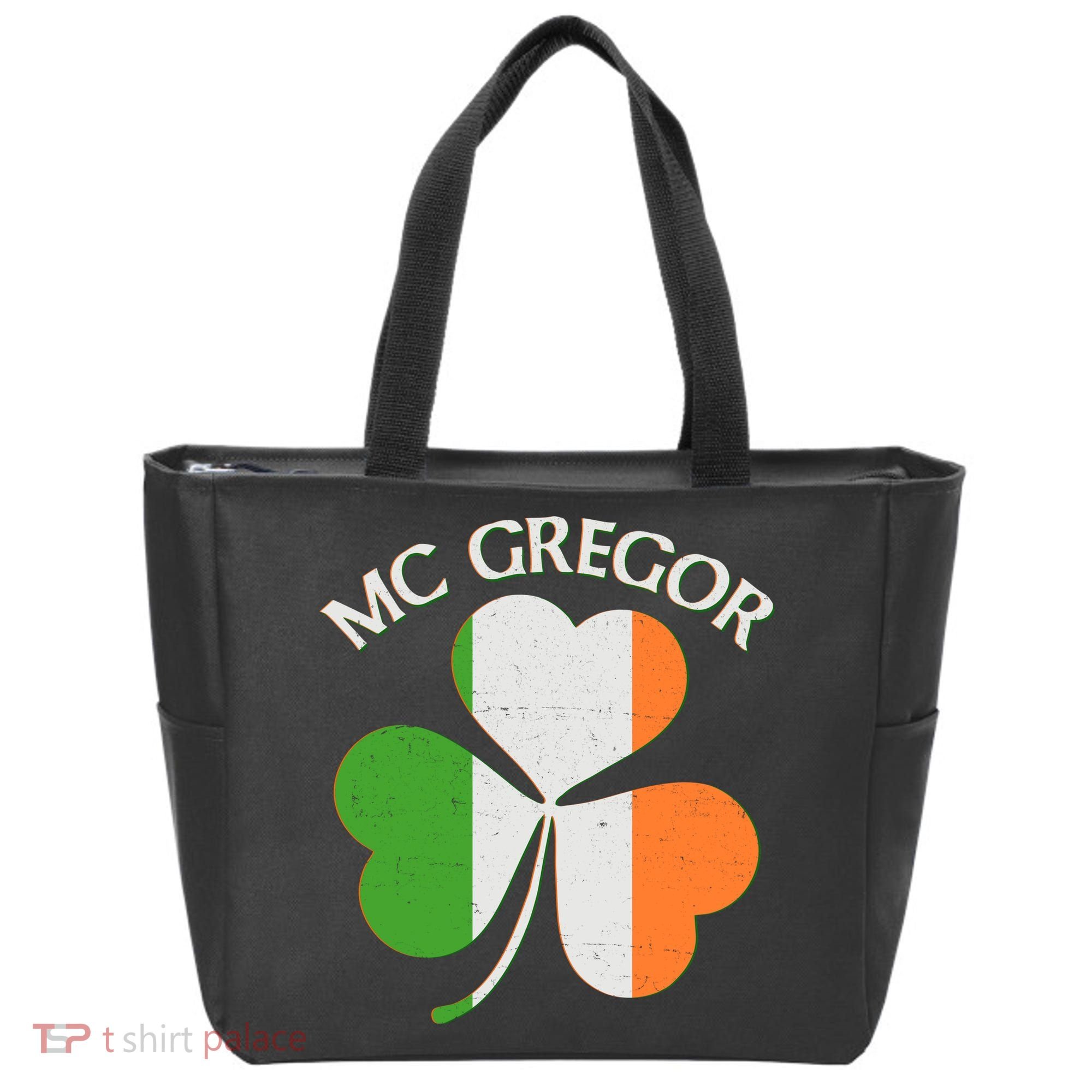 McGregor Irish Flag Clover Tote Bag