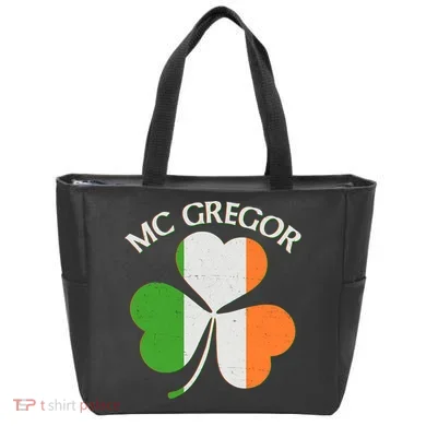 McGregor Irish Flag Clover Tote Bag