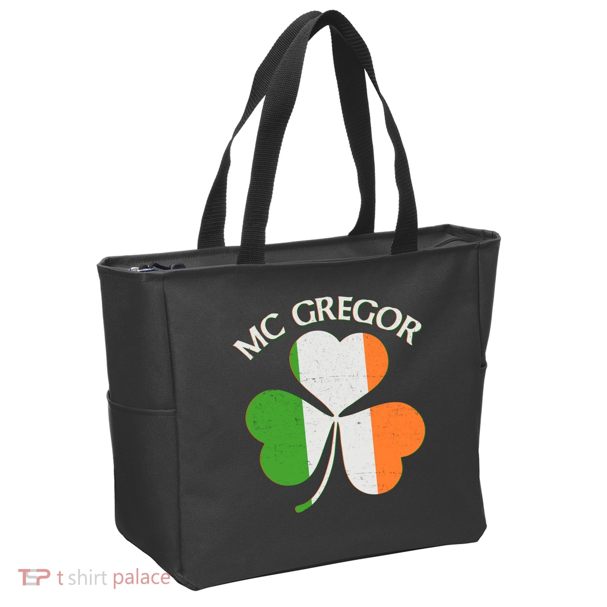 McGregor Irish Flag Clover Tote Bag