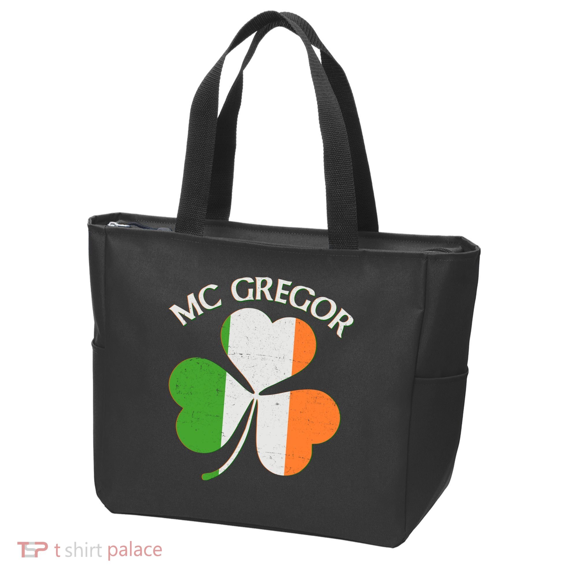 McGregor Irish Flag Clover Tote Bag