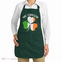 McGregor Irish Flag Clover Apron thumb 2