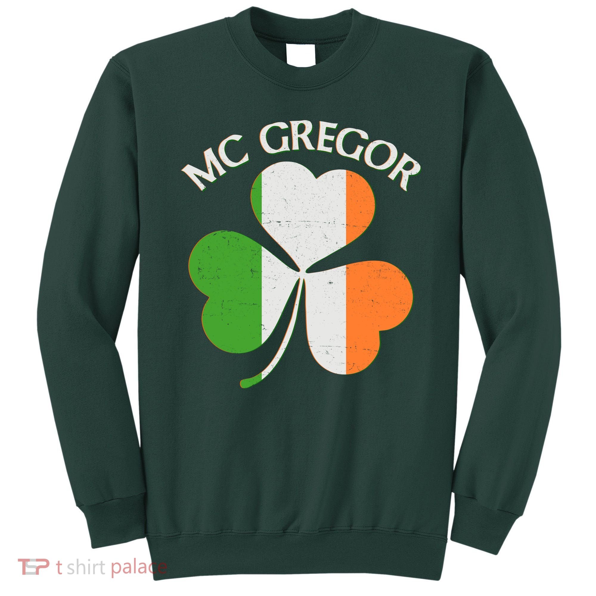 McGregor Irish Flag Clover Sweatshirt