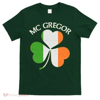 McGregor Irish Flag Clover T-Shirt