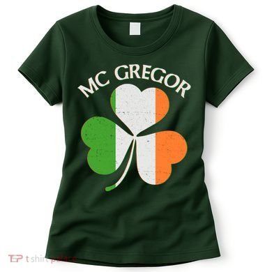 McGregor Irish Flag Clover Women's T-Shirt