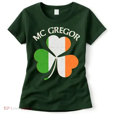 McGregor Irish Flag Clover Women's T-Shirt