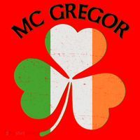 McGregor Irish Flag Clover Santa Hat thumb 1