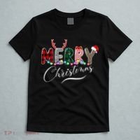 Merry Christmas Holiday Cute Patterns T-Shirt thumb 5