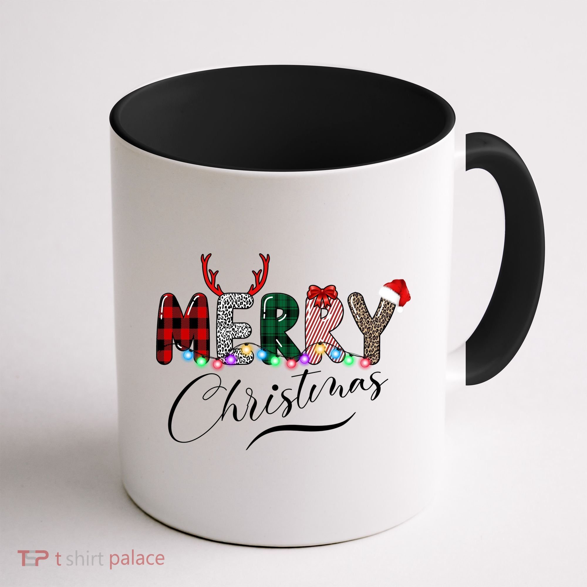 Merry Christmas Holiday Cute Patterns Coffee Mug