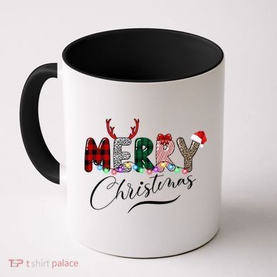Merry Christmas Holiday Cute Patterns Coffee Mug