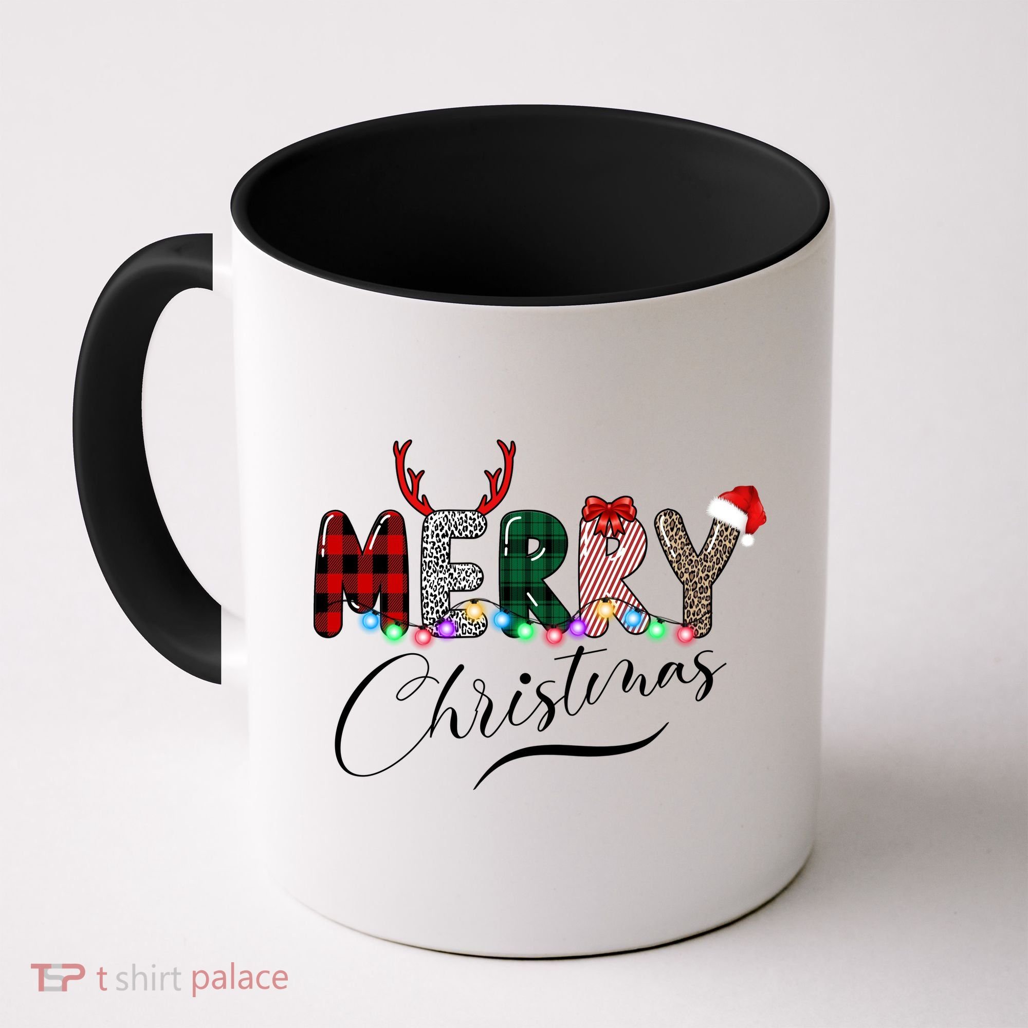 Merry Christmas Holiday Cute Patterns Coffee Mug
