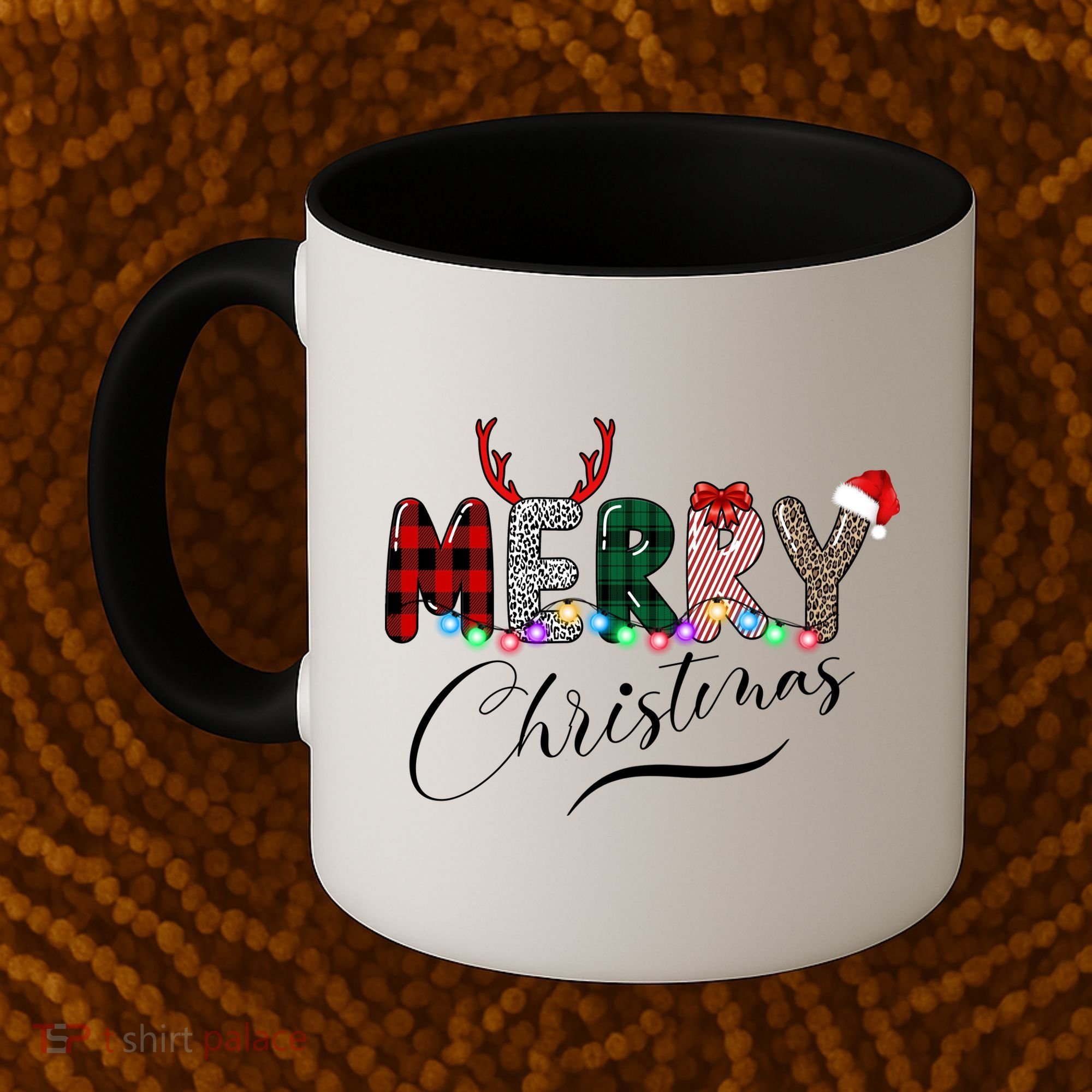 Merry Christmas Holiday Cute Patterns Coffee Mug