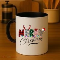 Merry Christmas Holiday Cute Patterns Coffee Mug thumb 4