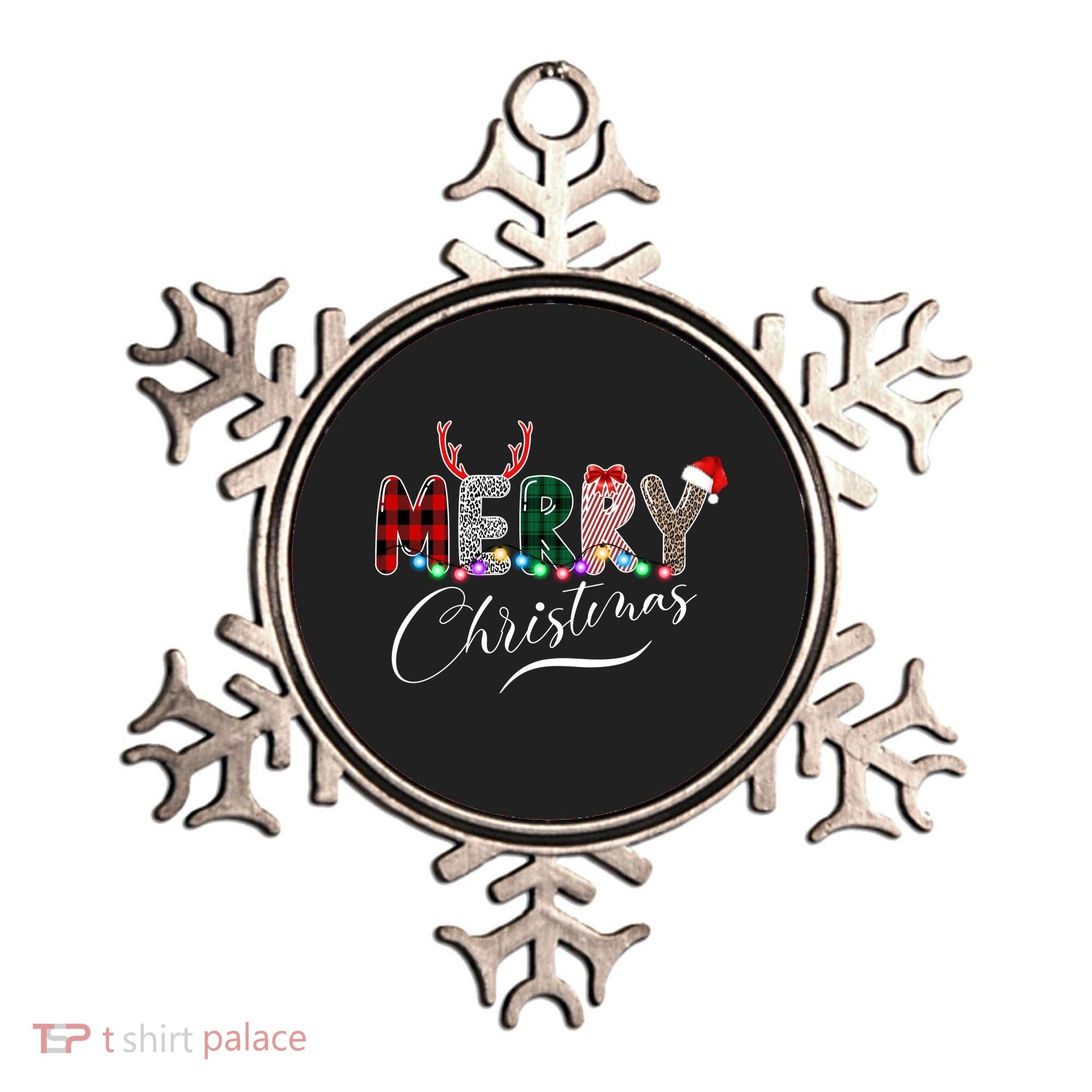 Merry Christmas Holiday Cute Patterns Ornament