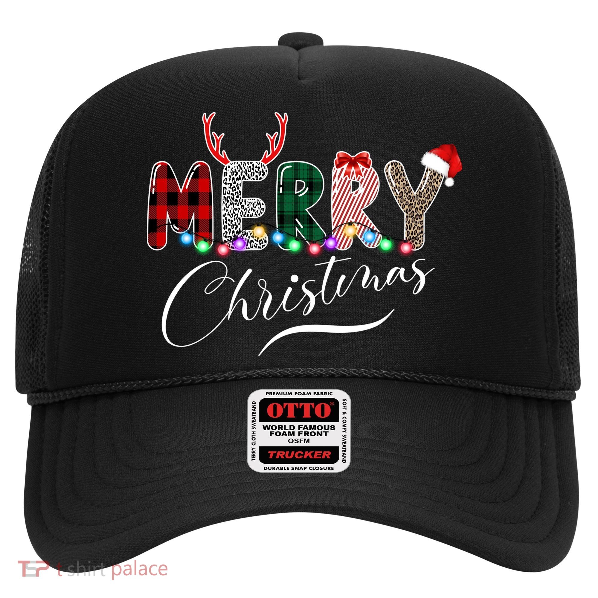Merry Christmas Holiday Cute Patterns Hat