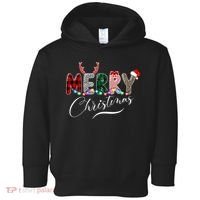 Merry Christmas Holiday Cute Patterns Toddler Hoodie thumb 0