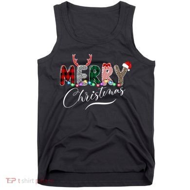 Merry Christmas Holiday Cute Patterns Tank Top