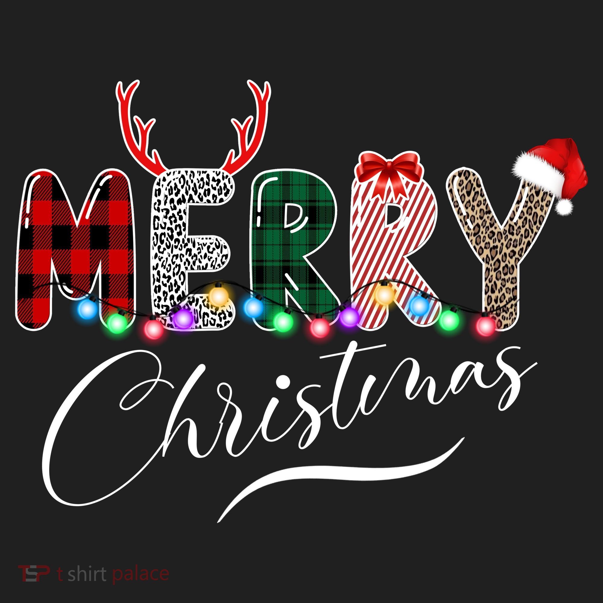 Merry Christmas Holiday Cute Patterns Golf Towel