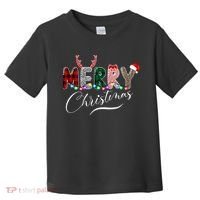 Merry Christmas Holiday Cute Patterns Toddler T-Shirt thumb 0