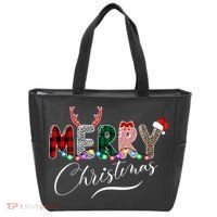 Merry Christmas Holiday Cute Patterns Tote Bag thumb 0