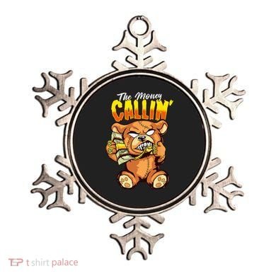 Money Calling Hip Hop Teddy Bear Gangster Rap Drip Swag Dope Ornament