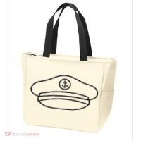 Minimalist Captain Hat Pocket Badge Icon Nautical Tote Bag thumb 3