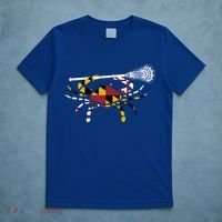 Maryland Crab Holding Lacrosse Stick Boys Girls Lax Funny Gift T-Shirt thumb 5