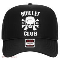 Mullet Club Hairstyle Bones Skull Hat thumb 0