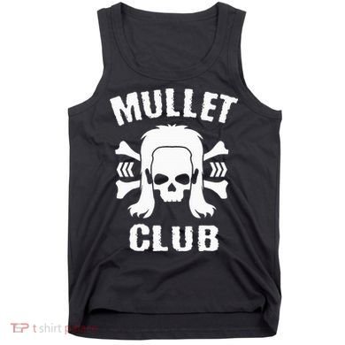 Mullet Club Hairstyle Bones Skull Tank Top